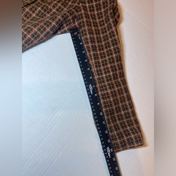 Vintage Cropped Blazer Jacket Womens Size 6P Wool Blend Fall Preppy Buttons - Picture 7 of 9